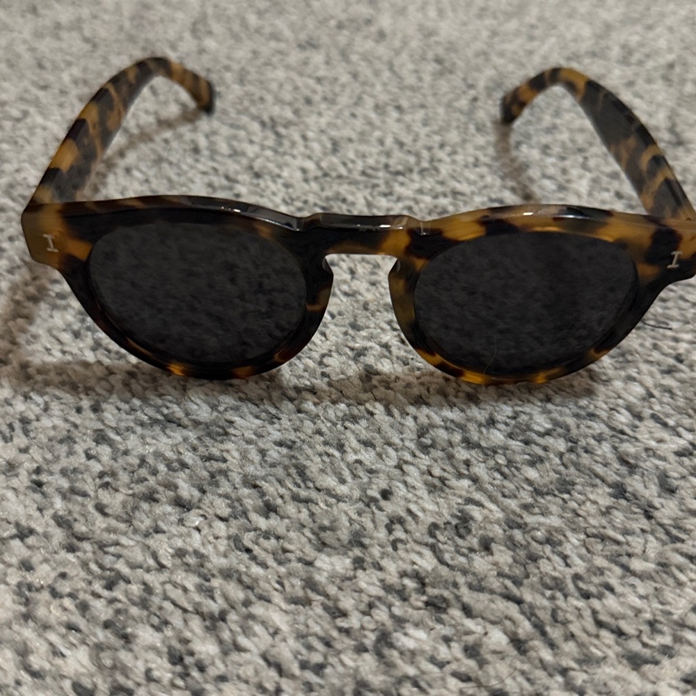 Illesteva Tortoise Leonard Sunglasses